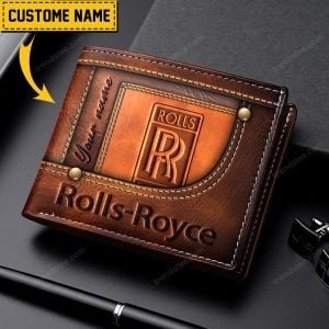 Rolls-Royce Custom Name Fashion Leather Wallet VS02