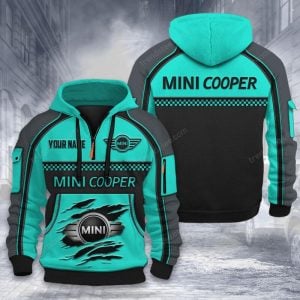 Mini Cooper Custom Name High Quality Cotton Thick Hoodie VS21