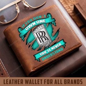 Rolls-Royce Custom Name Fashion Leather Wallet VS04