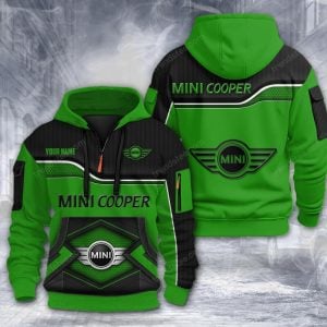 Mini Cooper Custom Name High Quality Cotton Thick Hoodie VS17