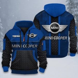 Mini Cooper Custom Name High Quality Cotton Thick Hoodie VS18