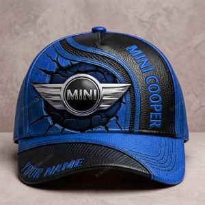 Mini Cooper Custom Name Universal Fit Unisex Classic Cap VS49