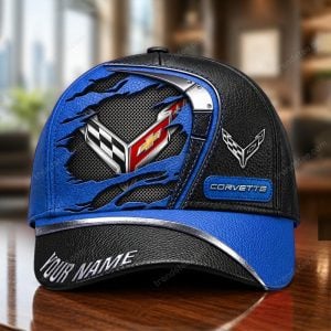 Corvette Custom Name Universal Fit Unisex Classic Cap VS48