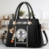 Mustang Custom Name Classic Leather Women Handbag VS8