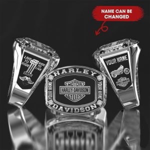 HLD Custom Name Classic Genuine Silver Ring VS2