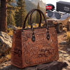 JEP 85th Anniversary Custom Name With Glasses Gift Leather Bag