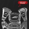 IDMC Custom Name Classic Genuine Silver Ring VS2